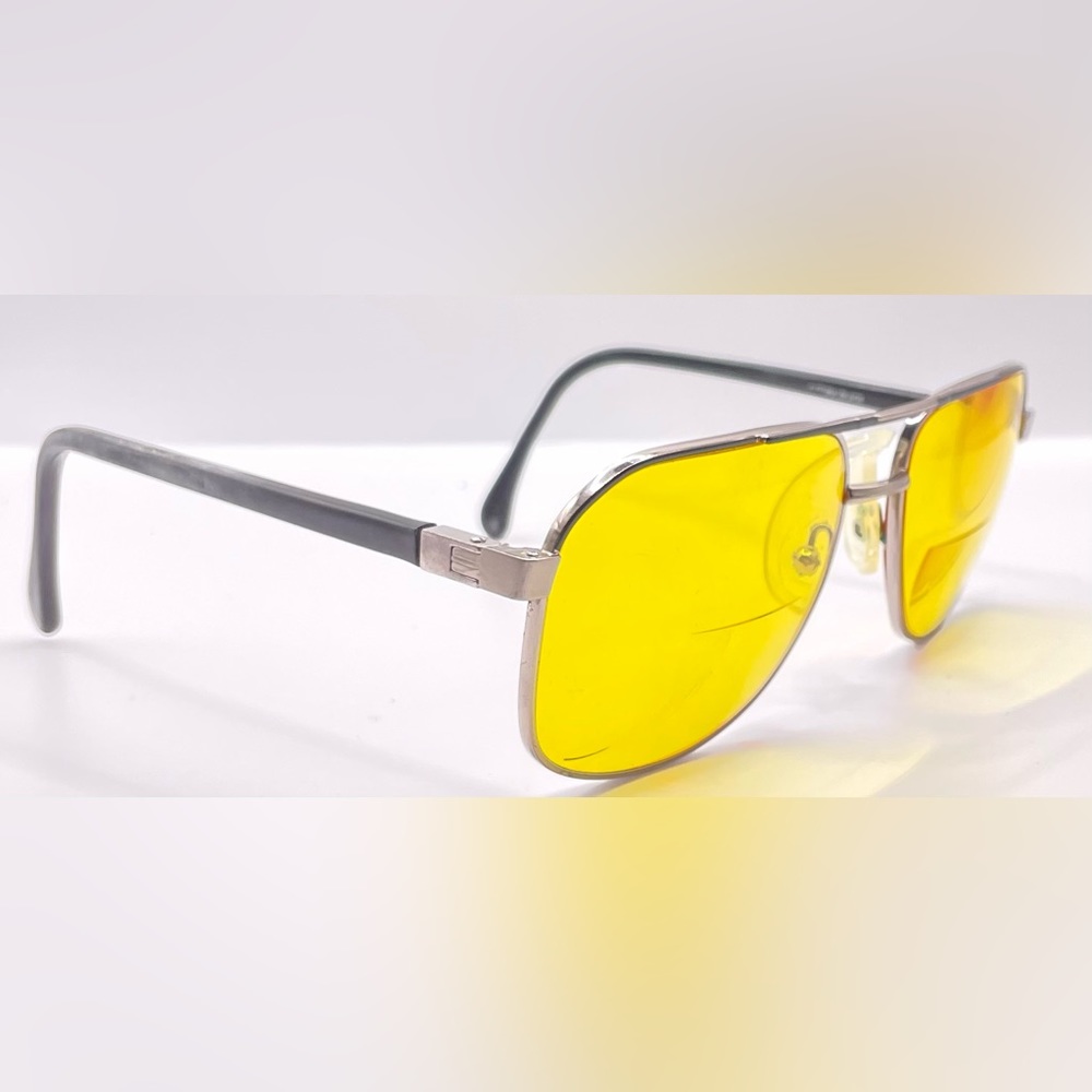 Vintage Berdel Black Gunmetal Pilot Sunglasses Frames Only